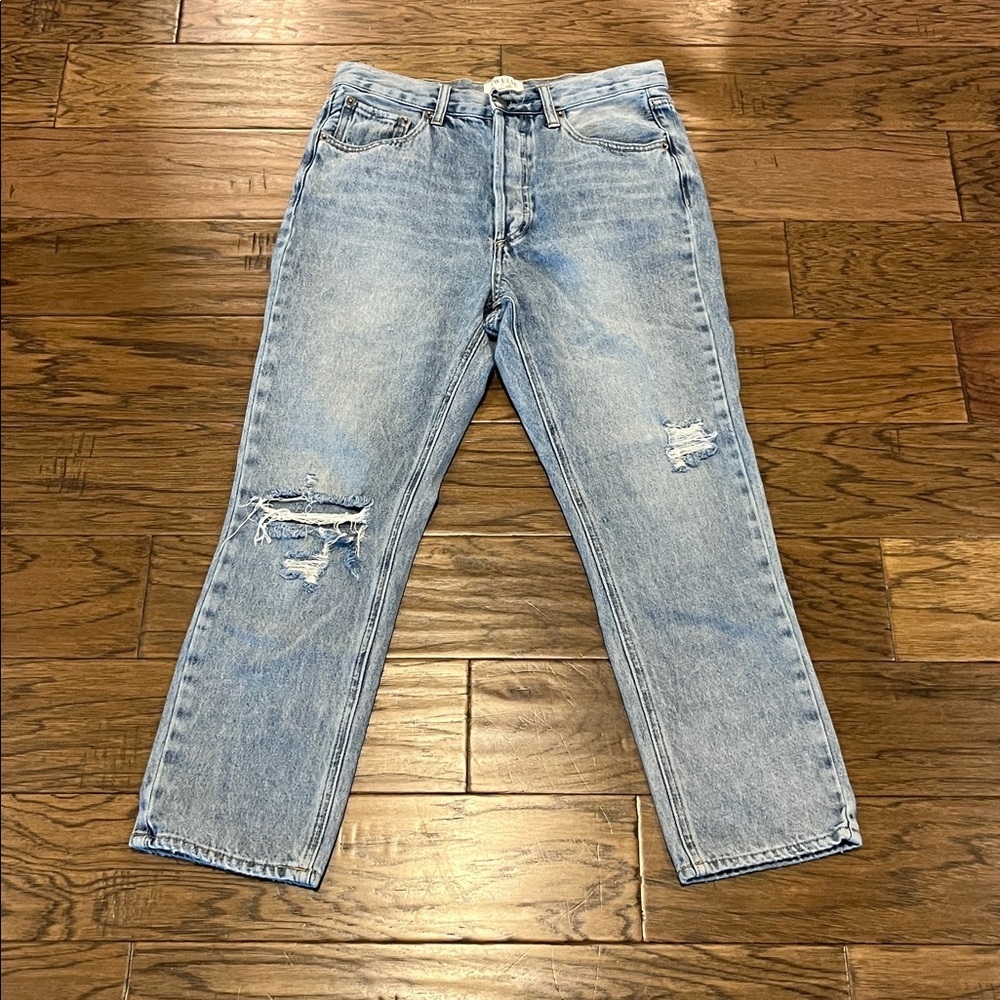 Twelve By Ontwelfth High Rise Straight Crop Size 27